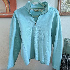 Tommy Bahama Quarter Zip Woman's Sweater Small